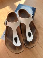 BIRKENSTOCK Gizeh weiß Lack Gr. 35 Baden-Württemberg - Waiblingen Vorschau