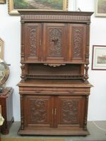 Eiche Schrank Buffet Gründerzeit ca. 1880 Nordrhein-Westfalen - Velbert Vorschau