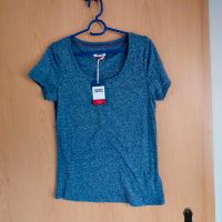 T Shirt von Tommy Hilfiger Gr S, neu mit Etikett blau meliert Sachsen-Anhalt - Abbenrode Vorschau