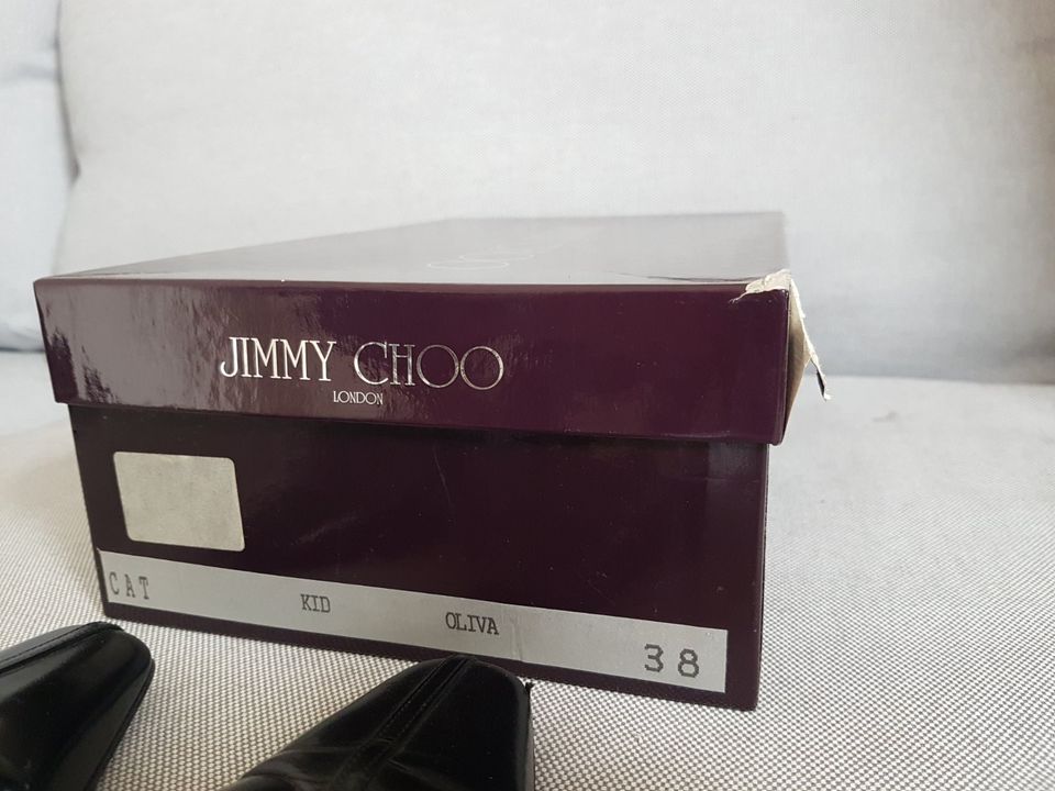 Jimmy Choo Leder Sling-Pumps Gr.38 schwarz Pumps in Pesterwitz