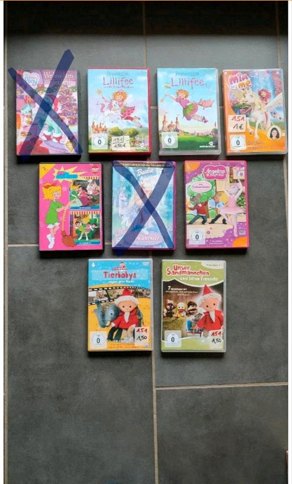 Versch. DVDs für Kinder Pippi Langstr. Lillifee Bibi Blocksberg in Obernkirchen
