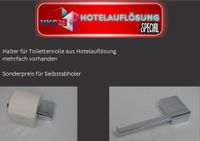 Aus Hotelauflösung: WC Toilettenpapier Halter eckig NP 20,-€ Brandenburg - Großbeeren Vorschau