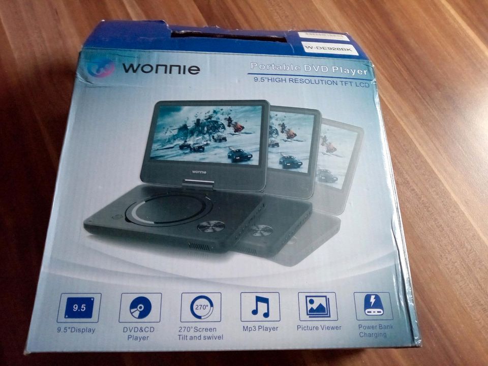 Portable DVD Player von Wonnie in Stockach