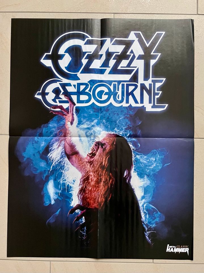 Ozzy Osbourne-Bark At The Moon / Mercyful Fate-Poster in Ingolstadt