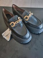 Schuhe loafer Schwarz NEU gr. 40 Nürnberg (Mittelfr) - Mitte Vorschau