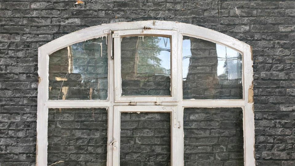 Altes Antikes Holzfenster Fenster Sprossenfenster 138 x 204 in Senftenberg