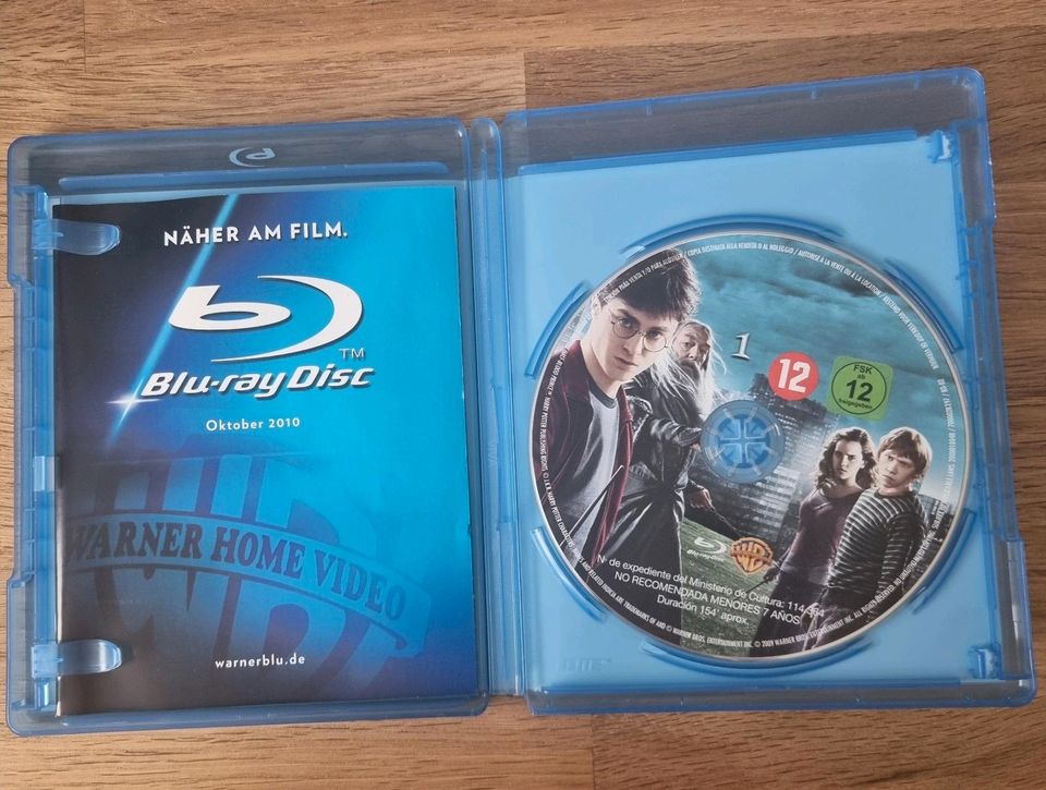 Harry Potter und der Halbblutprinz Blu-ray Disc in Moosbach b. Vohenstrauß