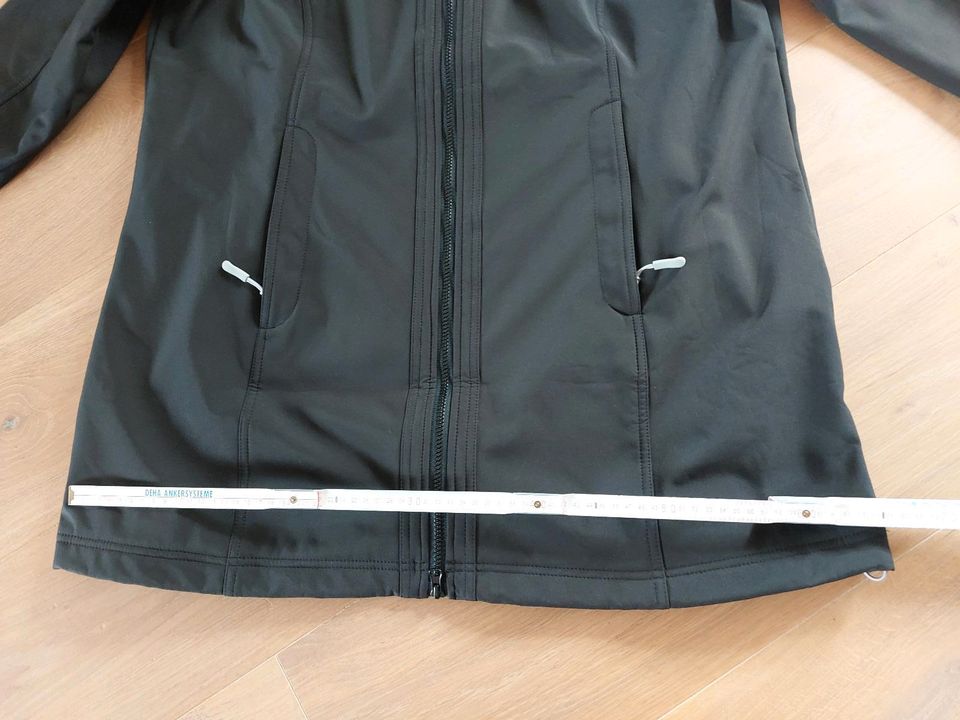 Damen Softshell-Mantel / - Jacke Gr. 50 von HIS schwarz in Ober-Ramstadt