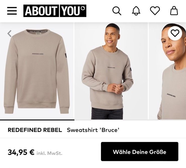 Redefined Rebel Pullover/Sweatshirt Herren M in Schwerin