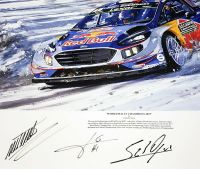 Rallye WM Poster WRC Ford Fiesta Focus RS Impreza Sti, Dakar Mini Kr. Passau - Passau Vorschau