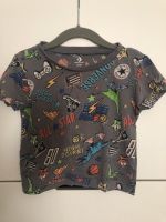 Converse T-Shirt in grau mit coolen Dino Print Gr 92 / 24 Monate Nordrhein-Westfalen - Stolberg (Rhld) Vorschau