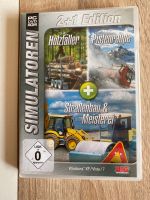PC Spiel Simulatoren Holzfäller Pistenraupe Straßenbau Nordrhein-Westfalen - Kleve Vorschau