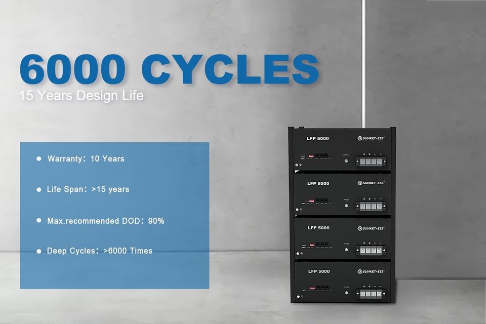 SET DEYE 8kW 3-Ph. Hybrid-Wechselrichter + SUNKET-ESS 5kWh 51,2Vdc (48V) Batteriespeicher LFP LiFePO4 NEUWARE!!! ORIGINAL VERPACKT in Seesen