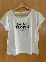 Tshirt weiß mit Pailetten Print Gr. M von Mango Bayern - Starnberg Vorschau