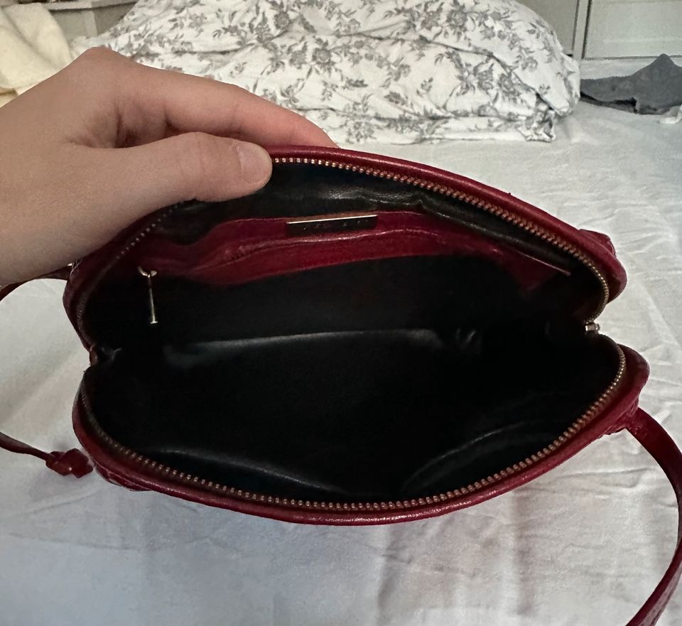 Vintage Bottega Veneta Nodini Tasche Rot in Stuttgart