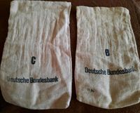 DEUTSCHE BUNDESBANK.  GELDSÄCKE Gr. C und B. Aus Jute . Ab Niedersachsen - Springe Vorschau