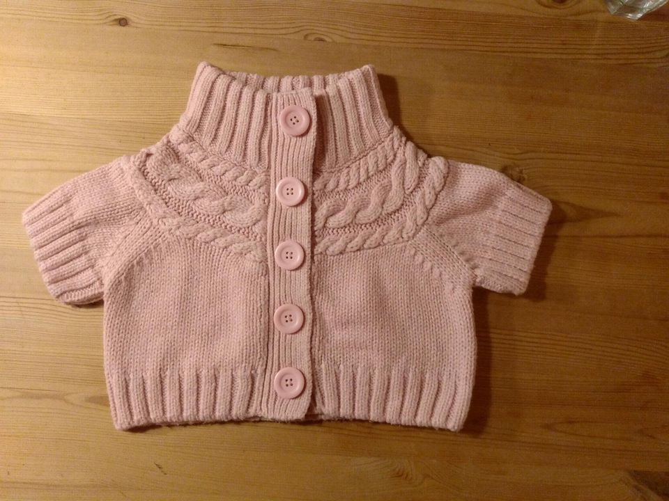 Bolero Größe 98 Jacke Strickjacke Weste Strickweste in Windsbach