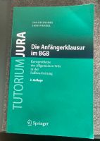 Die Anfängerklausur im BGB Springer Tutorium Jura Baden-Württemberg - Donaueschingen Vorschau