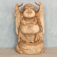 Figur Happy Buddha Massiv China Skulptur 50 cm Bochum - Bochum-Wattenscheid Vorschau