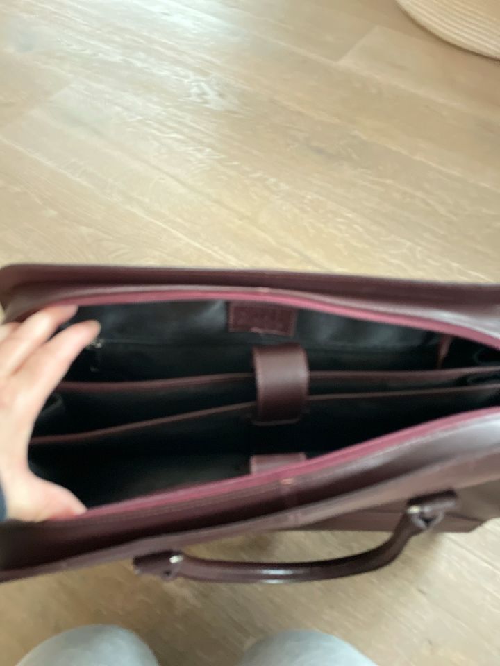 Wie neu. Businesstasche, Laptoptasche Leder von Su.B in Hamburg