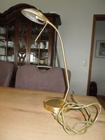 Schreibtischlampe Messing von Paul Neuhaus Messing/Glasschirm Hessen - Geisenheim Vorschau