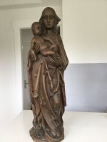 Holzgeschnitzte Madonna mit Jesuskind Wandsbek - Hamburg Volksdorf Vorschau