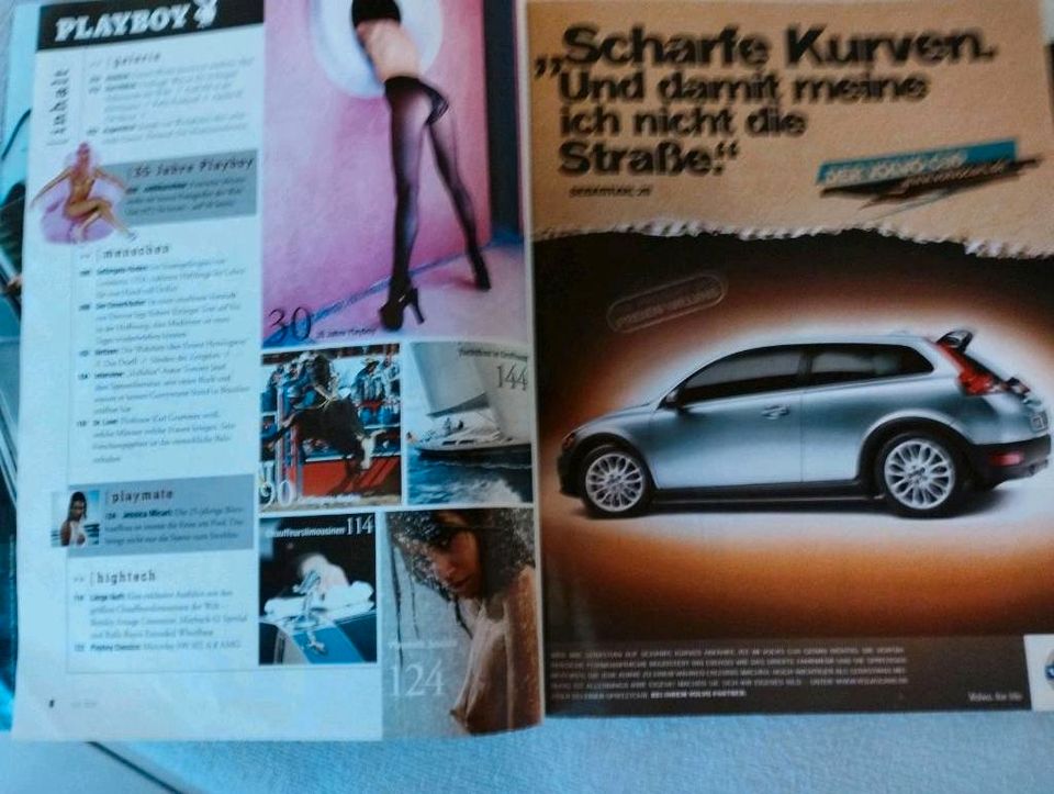 Zwei Playboy Hefte 7/2007 + 1/2012 in Dettelbach