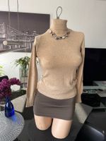 Rollkragen Pullover 100% Cashmere beige Rheinland-Pfalz - Lörzweiler Vorschau