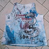 TREDY Top Shirt Gr- 4 = 46 / 48 NEUw Glitzer Drache Nordrhein-Westfalen - Wesel Vorschau
