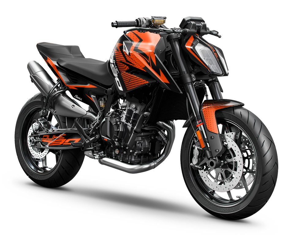 Dekor passend für KTM Duke 790 / 890 - arider.de in Rimpar