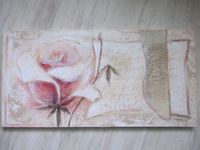 Wandbild Leinwand PIERE LEJEUNE signiert Rose Titel "Love Story Sachsen - Lichtenstein Vorschau