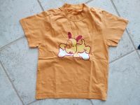 T-Shirt Hund orange in Gr. 110 116 für 1,00€ Sachsen - Frohburg Vorschau