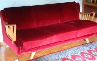 Vintage Schlafsofa und passender Sessel, 60iger Jahre Hessen - Bad Karlshafen Vorschau