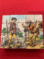 DDR Puzzle alte Holzbausteine Spielzeug 1955 und 1984 Sachsen - Freital Vorschau