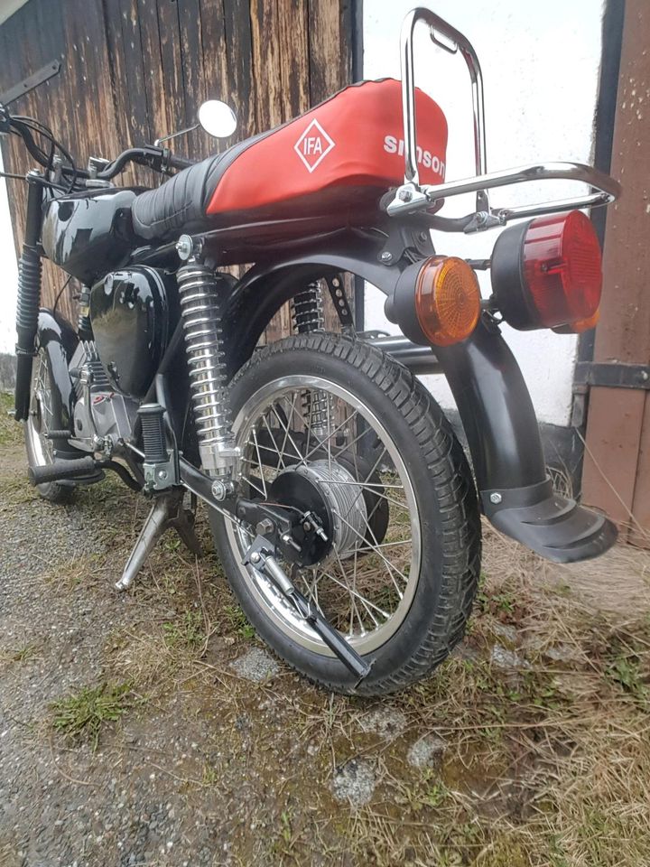 Simson S50 S51 in Schwarzenberg (Erzgebirge)