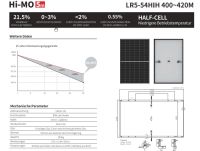 LONGI Black Frame Solar/PV Module 410Wp neu Bayern - Memmingen Vorschau