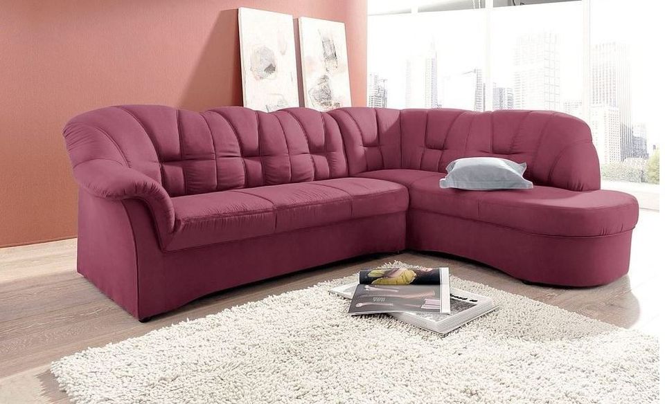 Eck-Sofa Rückensteppung Polsterecke Couch UVP 1099,- NEU in Lippstadt