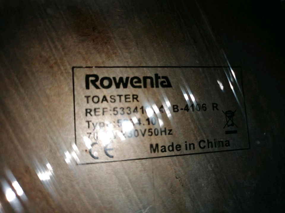 Schwarzer   Toaster  mit Aufsatz in Osnabrück