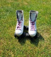 Weisse Kinder Disco Roller Rollschuhe Gr. 36 Nordrhein-Westfalen - Bergheim Vorschau