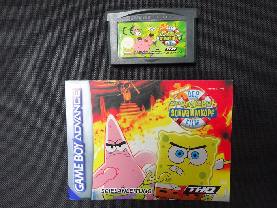 Sponge Bob Schwammkopf Nintendo Game Boy Advance in Landshut