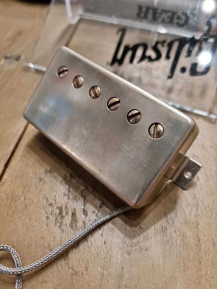 Gibson Burstbucker 1 Nickel Aged Humbucker PAF PickUp BB #1 in Celle