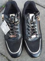 Halbschuhe, Damen, Größe 39, schwarz-gold, ungetragen Dresden - Hellerau Vorschau