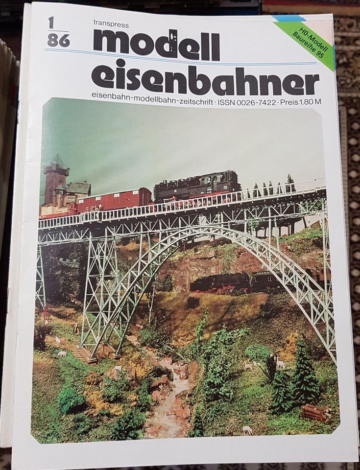 Der Modelleisenbahner 223 Zeitschriften 1971-94 in Zwickau