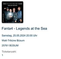 Fanta 4 Legends at the Sea 1 Ticket WattTribüne Büsum Sa 25.5. Schleswig-Holstein - Rendsburg Vorschau