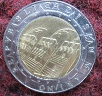 Münze San Marino,  500 Lire Arzberg - Blumberg Vorschau