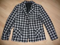 Blazer - Hahnentritt - Gr. 48 46 50 - schwarz weiß Nordrhein-Westfalen - Frechen Vorschau