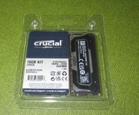 Crucial DDR4-3200 CL16 SODIMM 16GB  ( 2x8 ) Niedersachsen - Rhauderfehn Vorschau