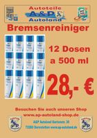 12 x Cartechnic Bremsenreiniger 500 ml Spraydose Baden-Württemberg - Dornstetten Vorschau