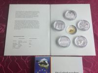 5 Gedenkprägungen 2007 zu den 10 € Münzen Silber Brandenburg - Ziltendorf Vorschau