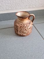 Krug Kanne Vase Blumenmuster braun Dekoration Vintage Nordrhein-Westfalen - Elsdorf Vorschau